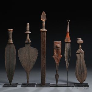 Five African Knives