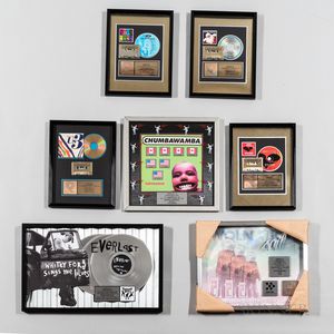Four RIAA Certified Gold Record Sales Awards