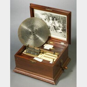 Imperial Symphonion No. 148 10 1/4-Inch Disc Musical Box