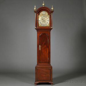 William Avenell Mahogany Long Case Clock