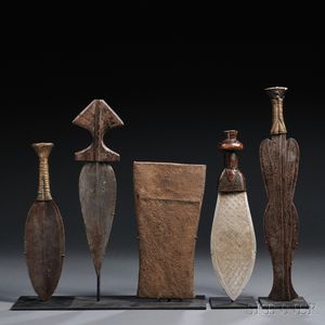 Four African Knives
