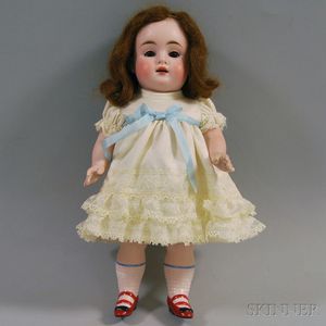 Small German All Bisque Doll