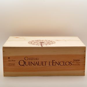 Chateau Quinault LEnclos 2009, 12 bottles (owc)