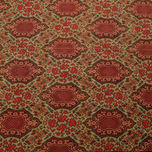 Room-size Woven Wool Ingrain Carpet