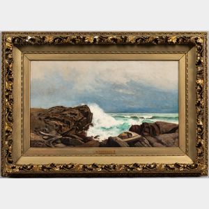 Franklin De Haven (American, 1856-1934) Crashing Waves