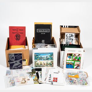Large Collection of International Stamps and Philatelic Materials