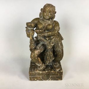 Soapstone Sculpture of Lakshmi