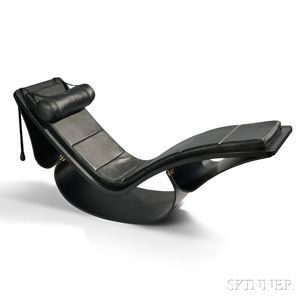 Oscar Niemeyer (1907-2012) Rocking Chaise