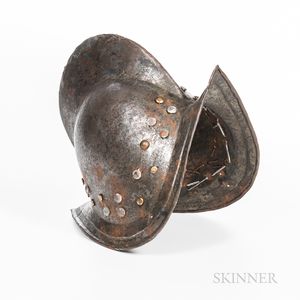Spanish Iron Morion Helmet