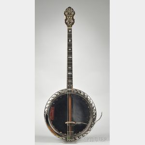 American Tenor Banjo, Bacon Manufacturing Company, Groton, c. 1928, Model B&D Silver Bell