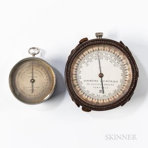 Two Field or Pocket Barometers