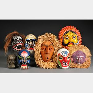 Eight Miscellaneous Masks