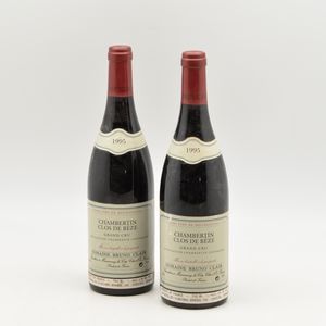 Bruno Clair Chambertin Clos de Beze 1995, 2 bottles