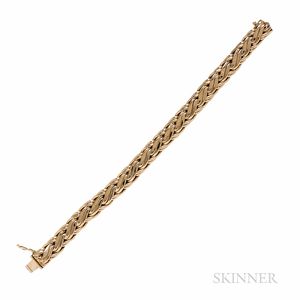 Tiffany & Co. 14kt Gold Braid Bracelet