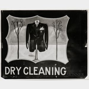 Walker Evans (American, 1903-1975) Outdoor Advertising Sign Near Baton Rouge, Louisiana