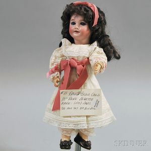SFBJ 301 Bisque Head Girl Doll