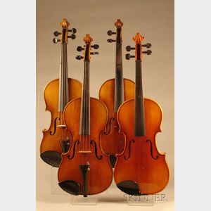 Four Childs German Violins