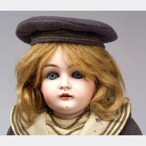 Kestner 129 Bisque Head Doll