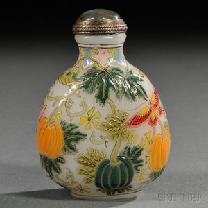 Peking Glass Snuff Bottle