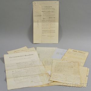 Small Group of American Autographs and Correspondence