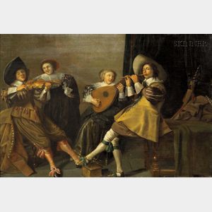 School of Dirck Hals (Dutch, 1591-1656) The Concert