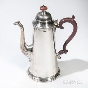 Elizabeth II Sterling Silver Coffeepot
