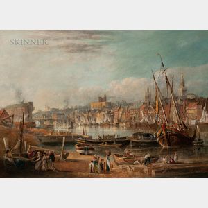 George Balmer (British, 1806-1846) Newcastle on Tyne