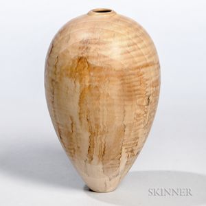 J. Paul Fennell Turned Wood Vase