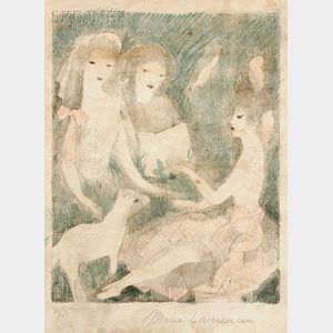 Marie Laurencin (French, 1883-1956) Le Concert