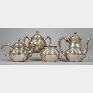 Five-Piece Wallace Sterling Tea and Coffee Set