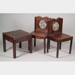 Three Pieces of Chinese Furniture