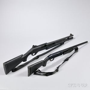 Two Pump-action Shotguns