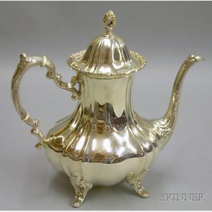 Poole Sterling Silver Teapot
