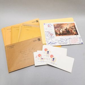 Large Group of Modern First Day Covers and Commemorative Postage Stamp Mint Sheets and Mint Blocks