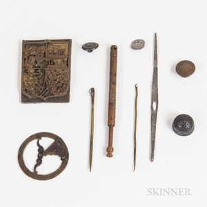 Small Group of Early English Decorative Items