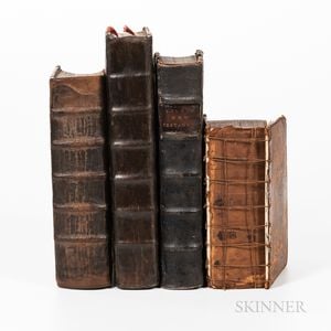 Four Leather-bound Religious Texts