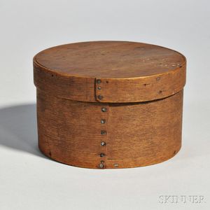 Shaker Ash and Pine Lidded Box