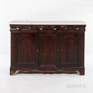 Empire Marble-top Sideboard