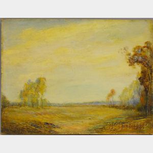 William H. Crocker (American, 1856-1928) Autumn Landscape