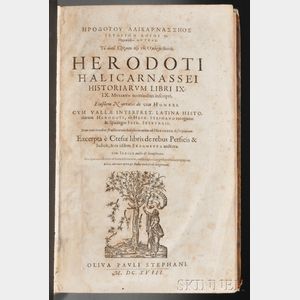 Herodotus (c. 484-425 BC) Historiarum Libri IX