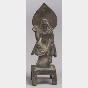 Seated Bronze Figure of the Buddha