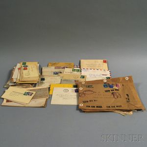 Collection of Mostly United States 20th Century Stamped Envelopes
