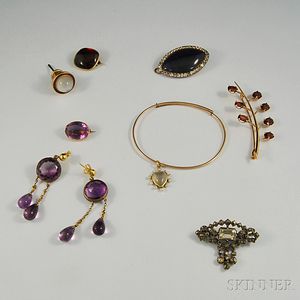 Small Group of Miscellaneous Jewelry and Findings