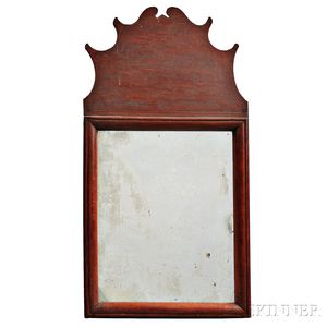 Red-painted Mirror
