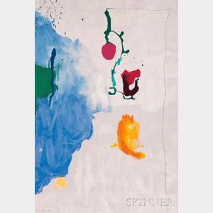 Helen Frankenthaler (American, 1928-2011) Eve