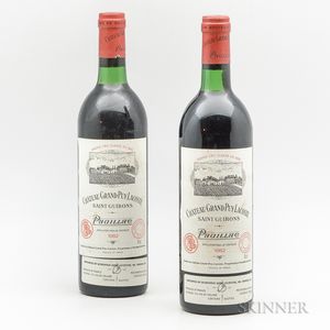 Chateau Grand Puy Lacoste 1982, 2 bottles