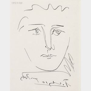 Pablo Picasso (Spanish, 1881-1973) L'age de soleil (pour Roby)