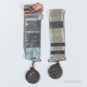 Two 29th Massachusetts Infantry Regiment Veteran's Medals