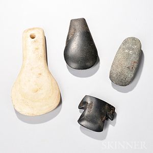 Four Prehistoric Stone Items