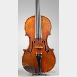 Czech Violin, Juzek Workshop, Prague, c. 1925